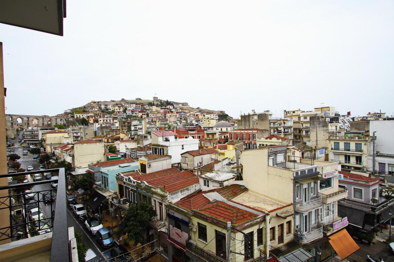 Ferienwohnung Kavala Squareview Exterior foto
