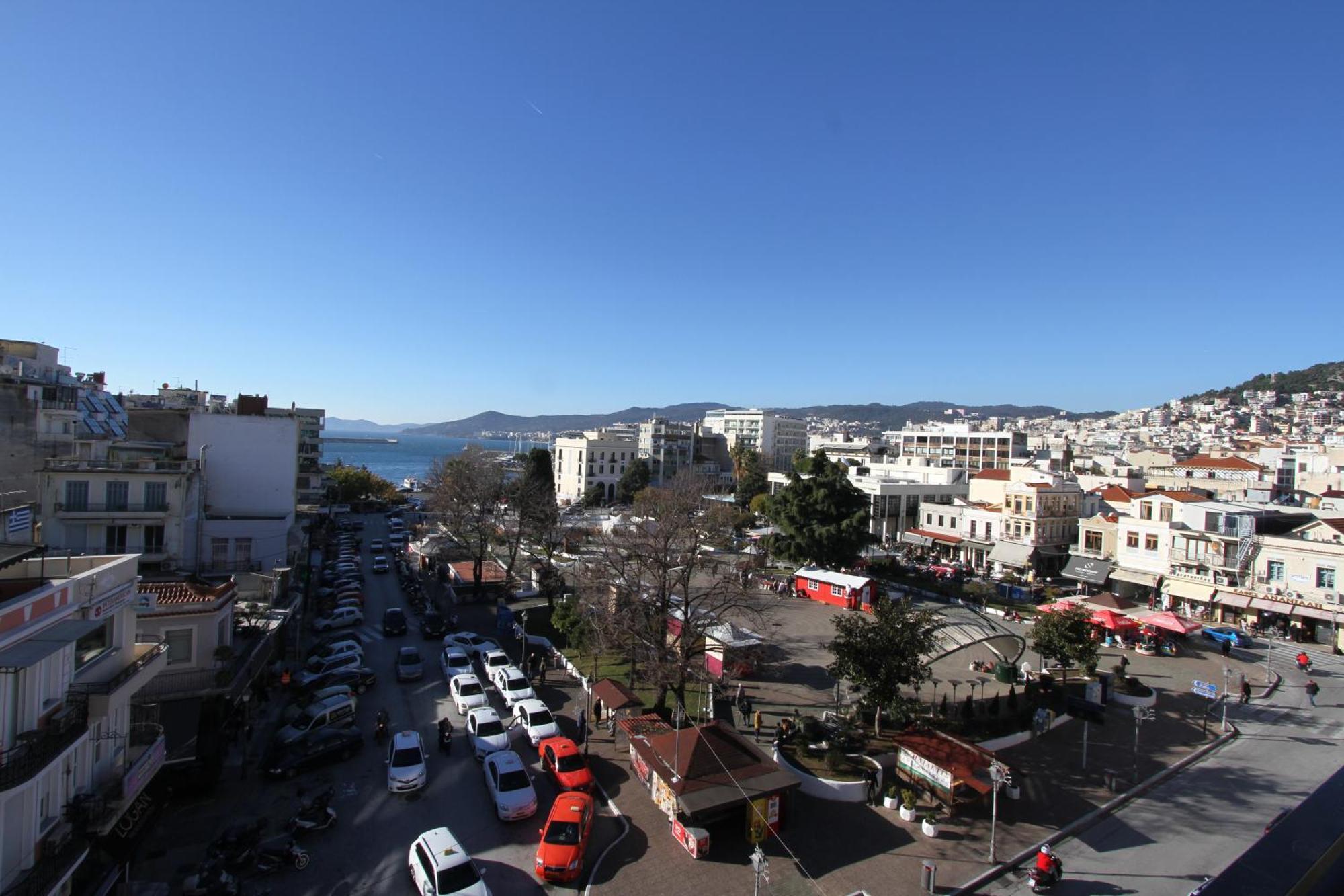 Ferienwohnung Kavala Squareview Exterior foto