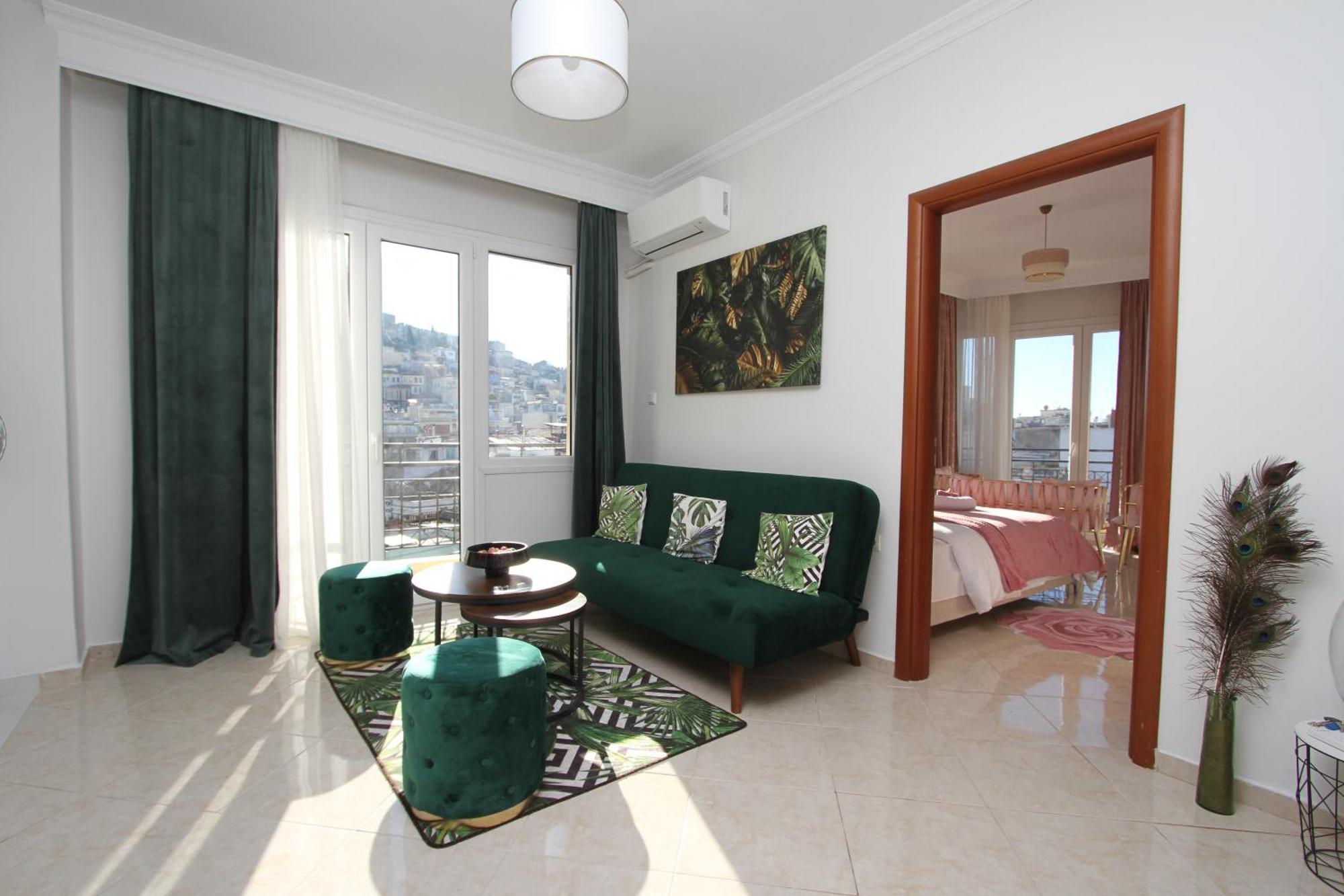 Ferienwohnung Kavala Squareview Exterior foto