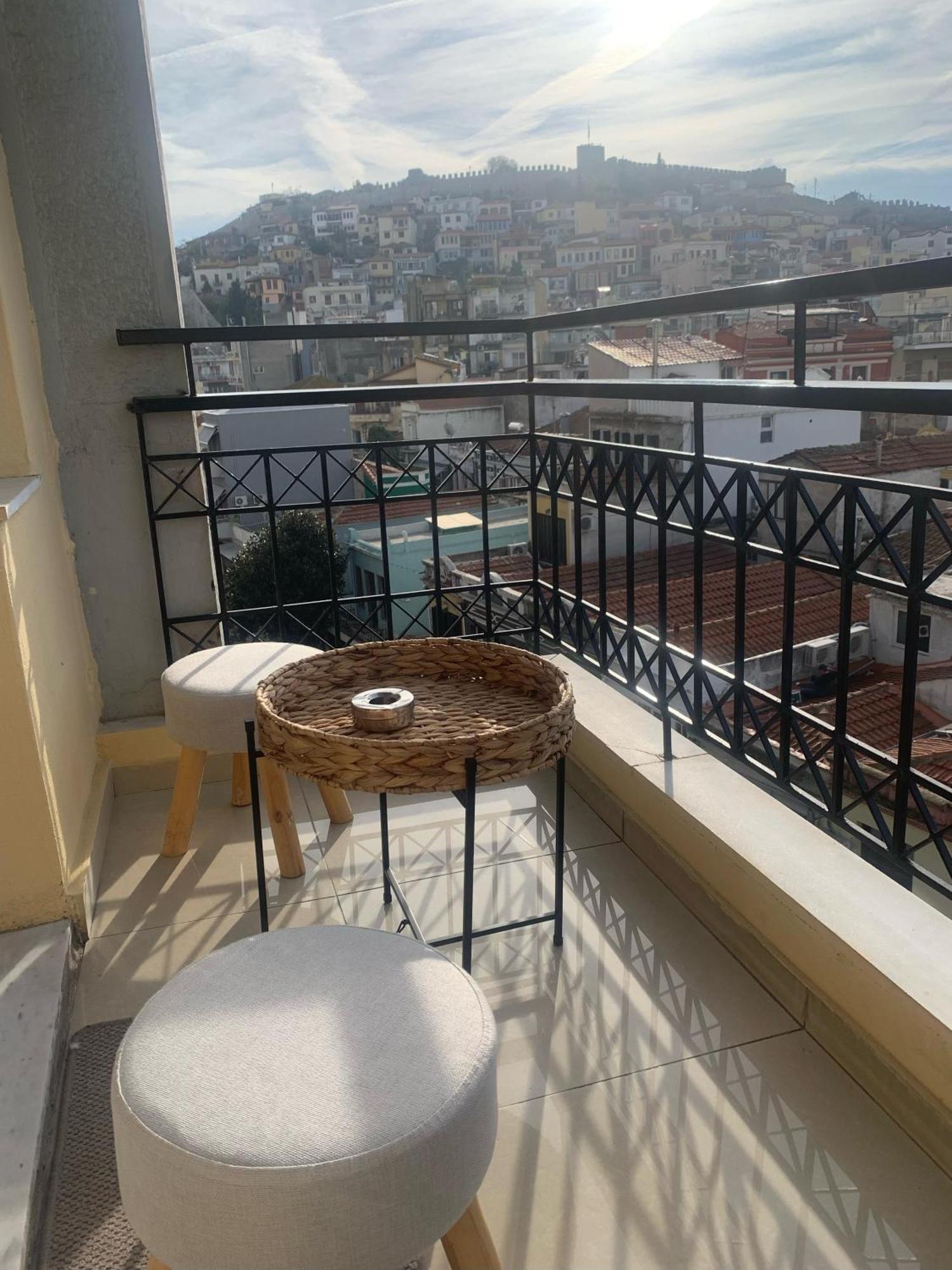 Ferienwohnung Kavala Squareview Exterior foto
